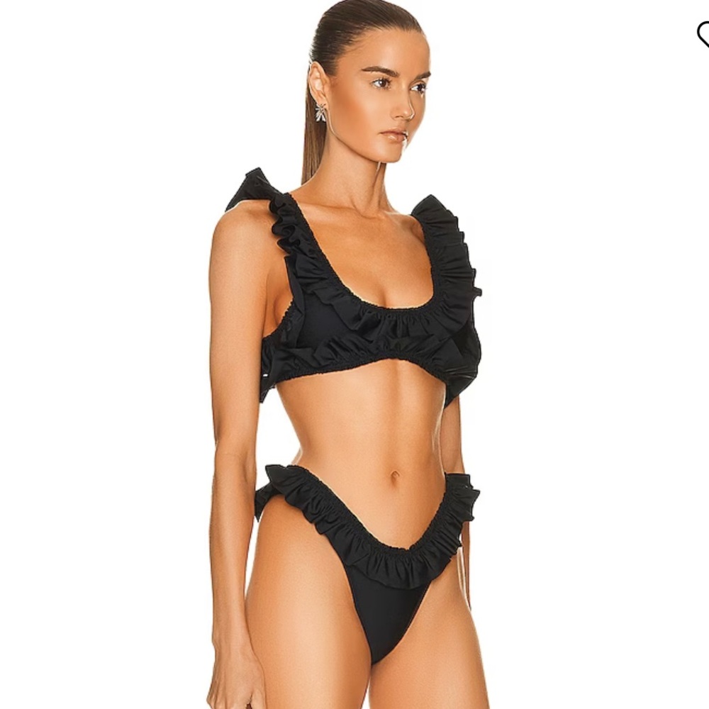 Alexander Wang Allover Ruffle Bikini Set NWT - S